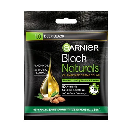 Garnier Hair Colour Black Naturals Deep Black 1.0